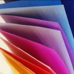 Vlamvertragend tissuepapier in 33 kleuren. Foto: Leopoldi-Art.