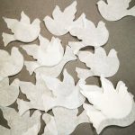 Dove of peace -Confetti