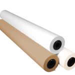 Roll papers flame retardant