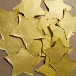 Confettis étoile d'or
