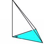 Así es un tetraedro